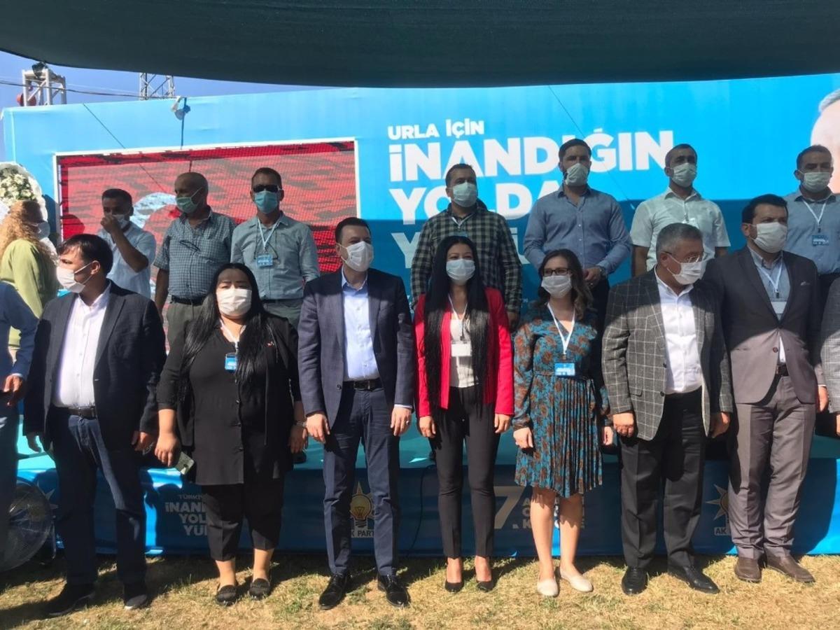 AK Parti Urla İl&ccedil;e Başkanlığı se&ccedil;imlerinde Nart g&uuml;ven tazeledi