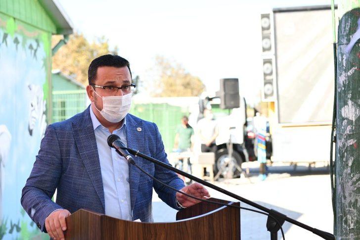 Mustafakemalpaşa’da yenilenen hayvan barınağına renk geldi G2