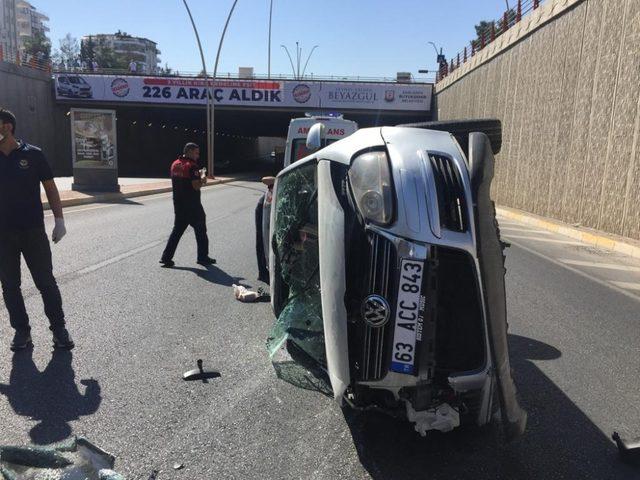 Şanlıurfa’da trafik kazası: 1 yaralı