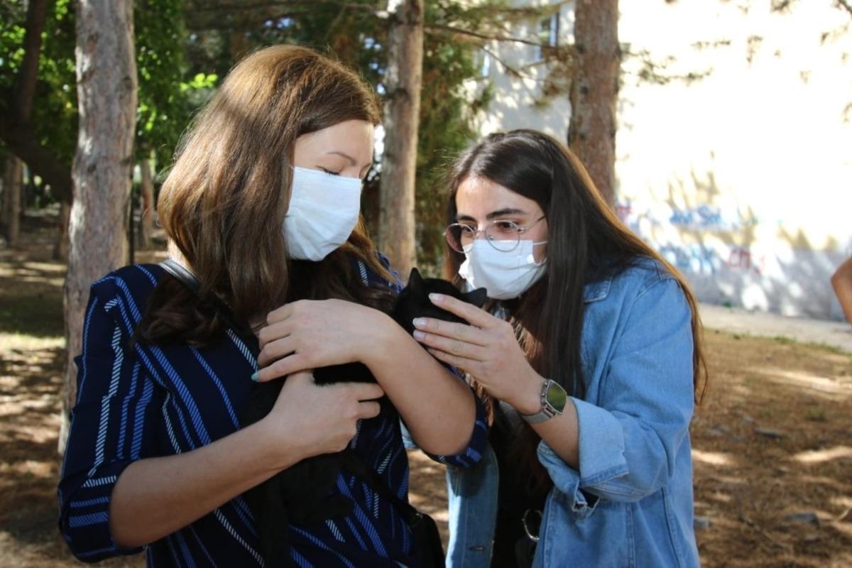 Hayvanları Koruma G&uuml;n&uuml;&rsquo;nde &lsquo;Patili&rsquo; dostlar i&ccedil;in yem bırakıldı