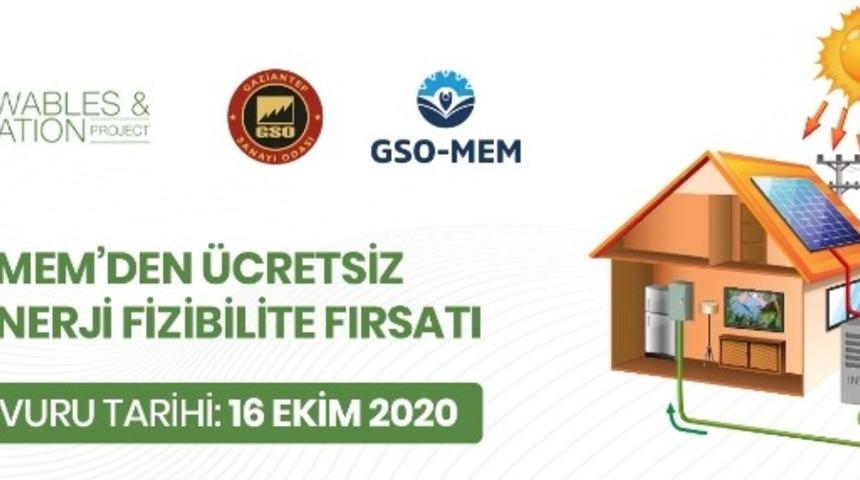 GSO-MEM&rsquo;den &uuml;cretsiz solar enerji fizibilite fırsatı