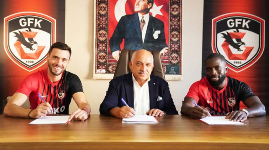 Gaziantep FK, Nouha Dicko ve Amedej Vetrih ile sözleşme imzaladı