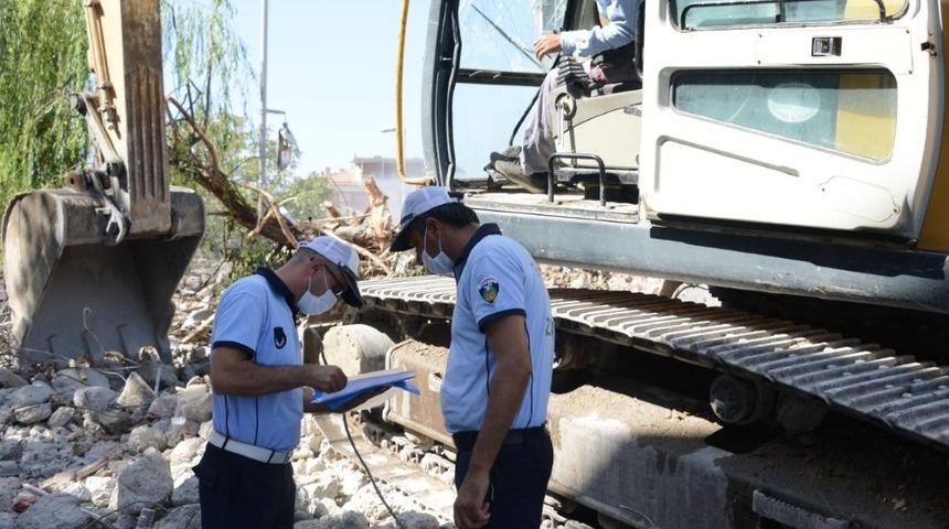Malatya B&uuml;y&uuml;kşehir&rsquo;den hafriyatlara sıkı takip