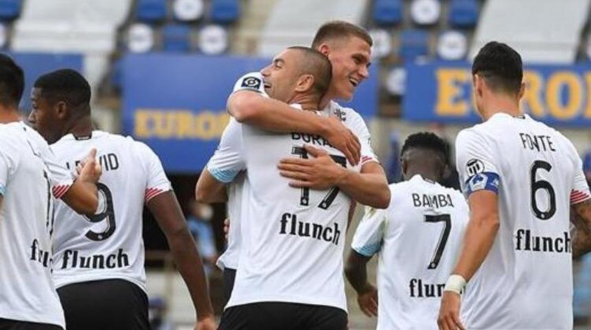 Lille'de Zeki Çelik ve Burak Yılmaz attı, galibiyet geldi!