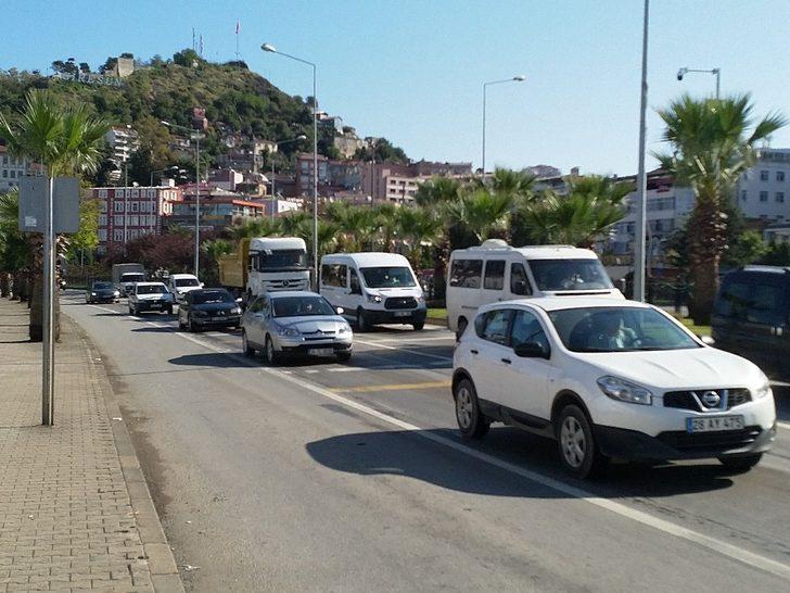 Giresun’da trafiğe kayıtlı motorlu taşıt sayısı 94 bin 234 adet oldu G1