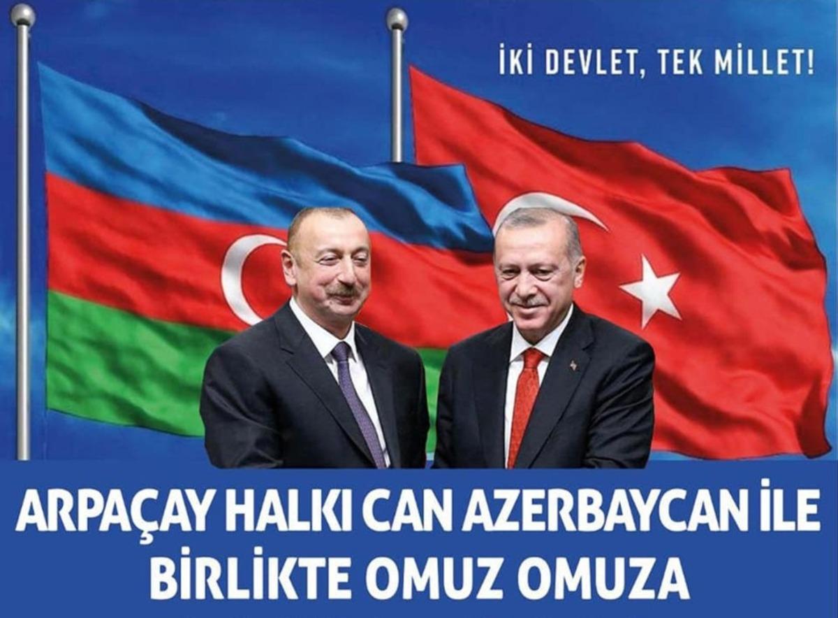 Arpa&ccedil;ay Belediyesi&rsquo;nden Azerbaycan&rsquo;a destek