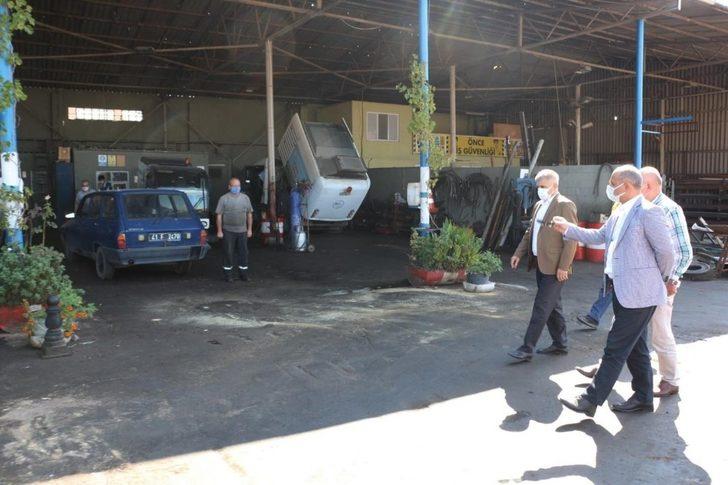 Başkandan belediyenin gizli kahramanlarına ziyaret G2