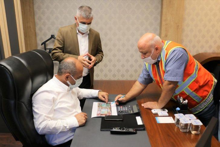 Başkandan belediyenin gizli kahramanlarına ziyaret G3