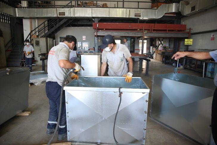 Çayırova Belediyesi kendi çöp konteynırını üretiyor G2