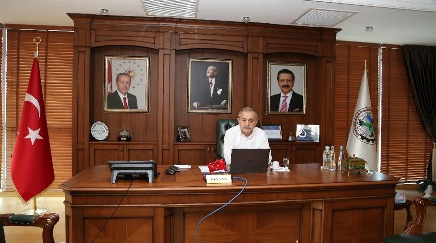 Başkan Şahin, sorun ve &ouml;nerileri dile getirdi