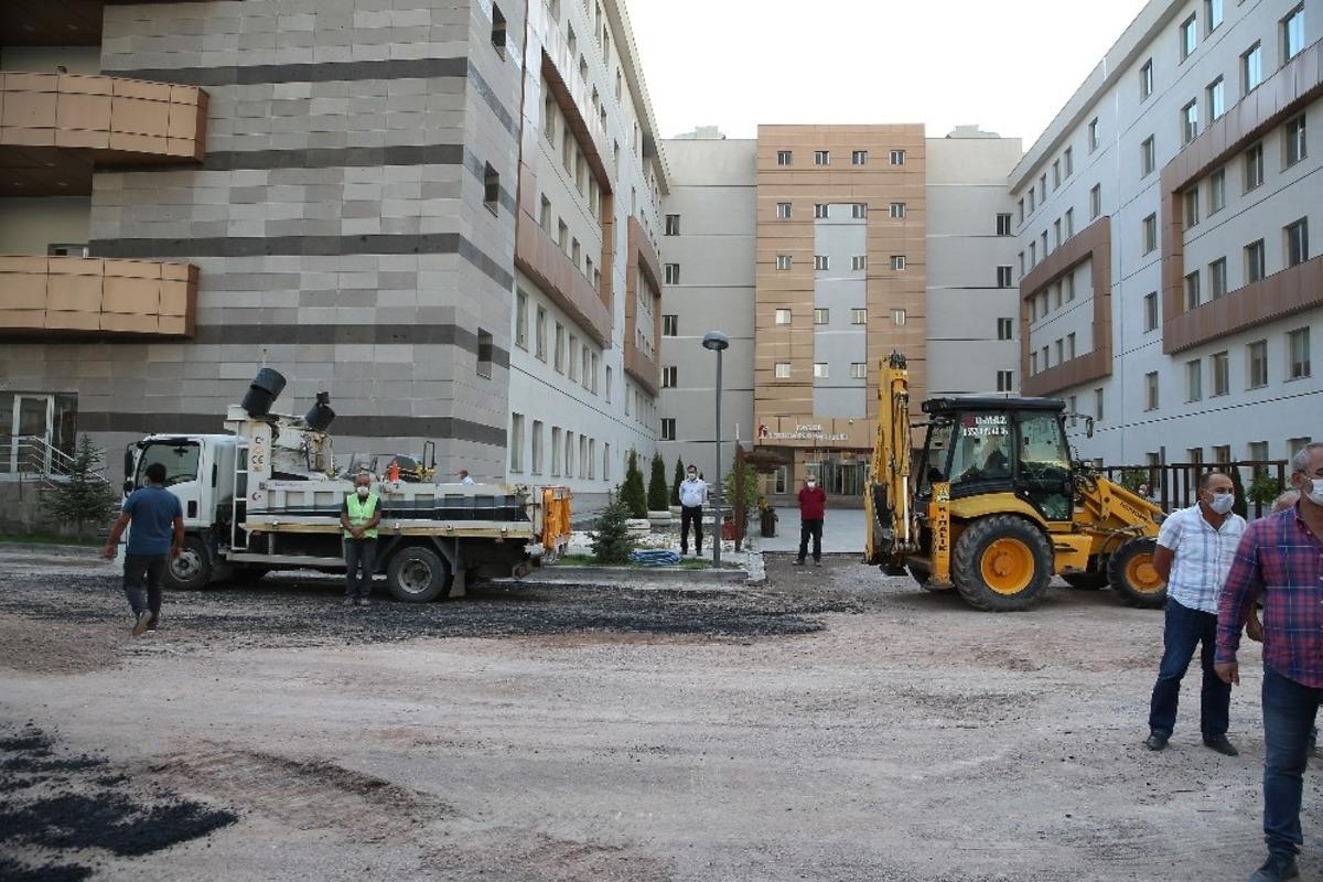 Vergi Dairesi Başkanlığı&rsquo;nın &ccedil;evre d&uuml;zenlemesini B&uuml;y&uuml;kşehir Belediyesi yaptı
