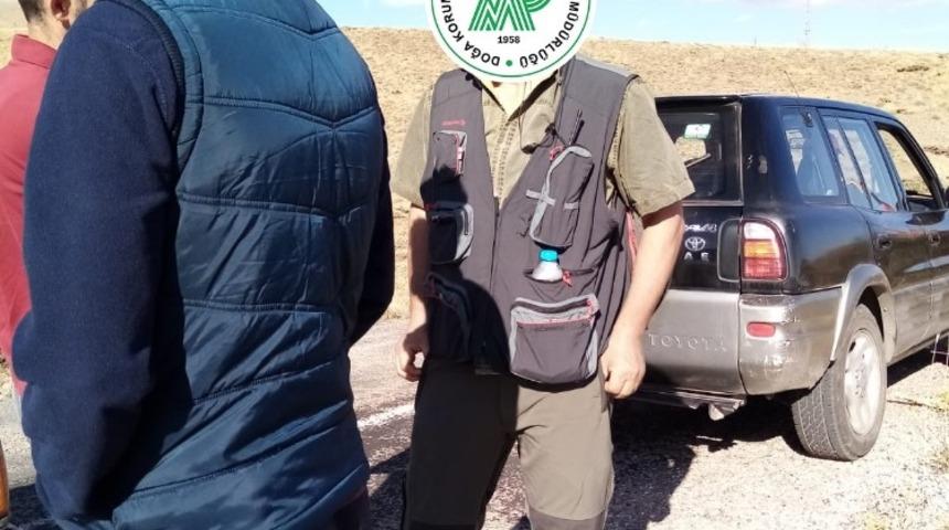 Kaçak avlanan 7 kişiye ceza