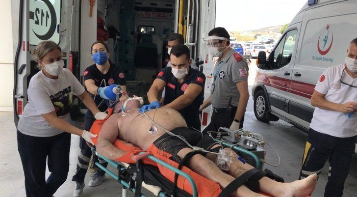 Serinlemek için denize giren Alman turist boğulma tehlikesi geçirdi G2