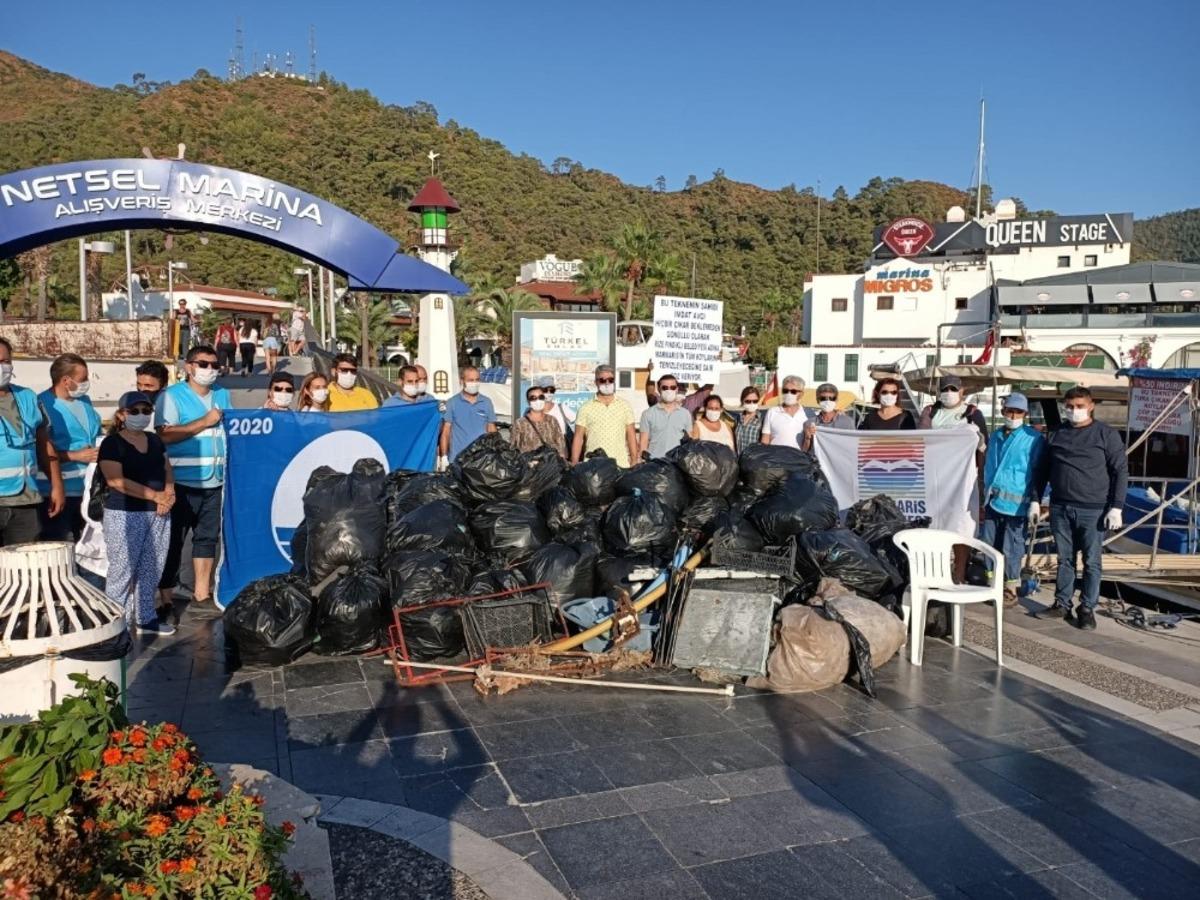 Marmaris&rsquo;te koylar temizlendi