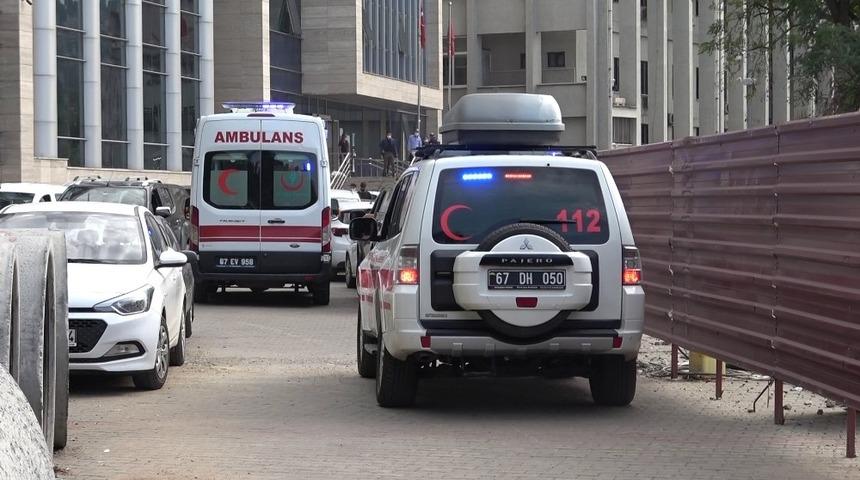 Liman arkasında kayalıklardan d&uuml;şt&uuml;