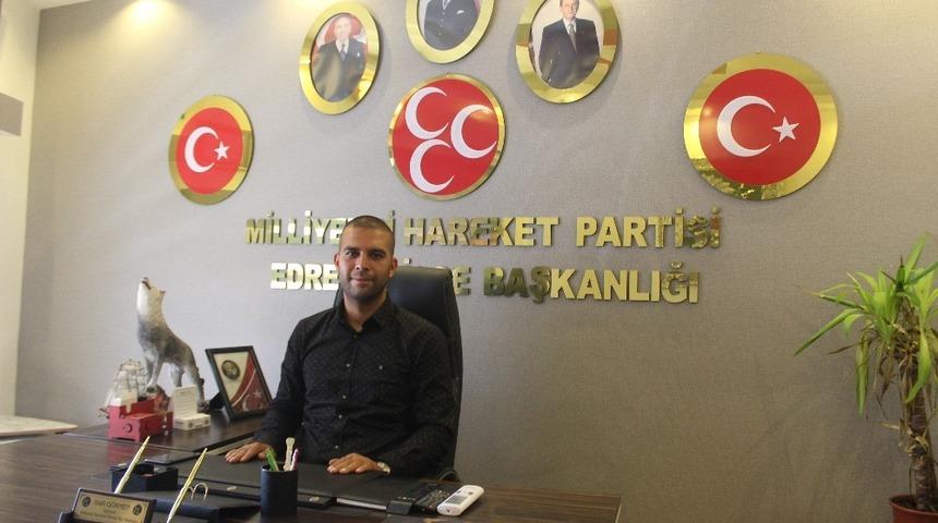 MHP Edremit İl&ccedil;e Başkanı Halil Başkan G&ouml;rmen; &ldquo;Azerbaycan T&uuml;rkl&uuml;ğ&uuml;n &ouml;z yurdudur&rdquo;
