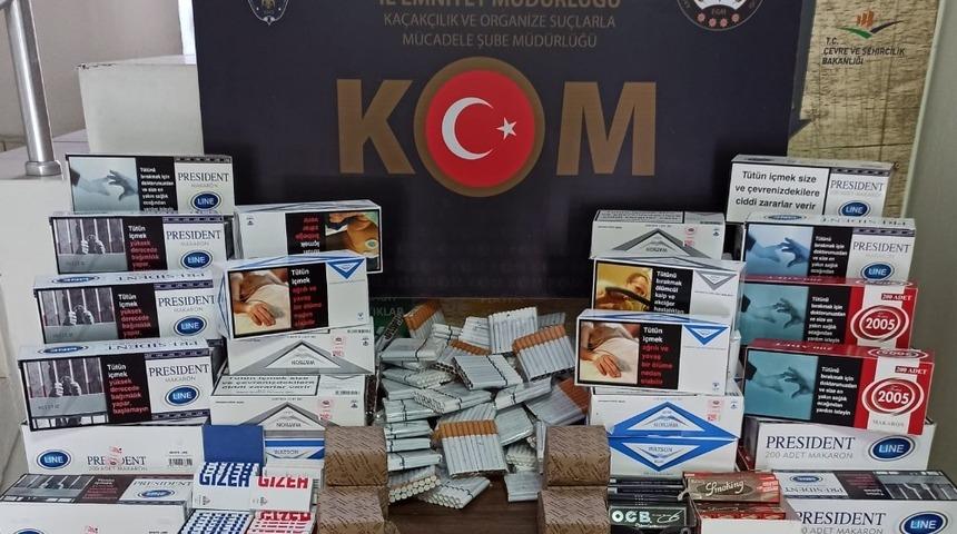 Gelibolu&rsquo;da ka&ccedil;ak sigara denetimleri