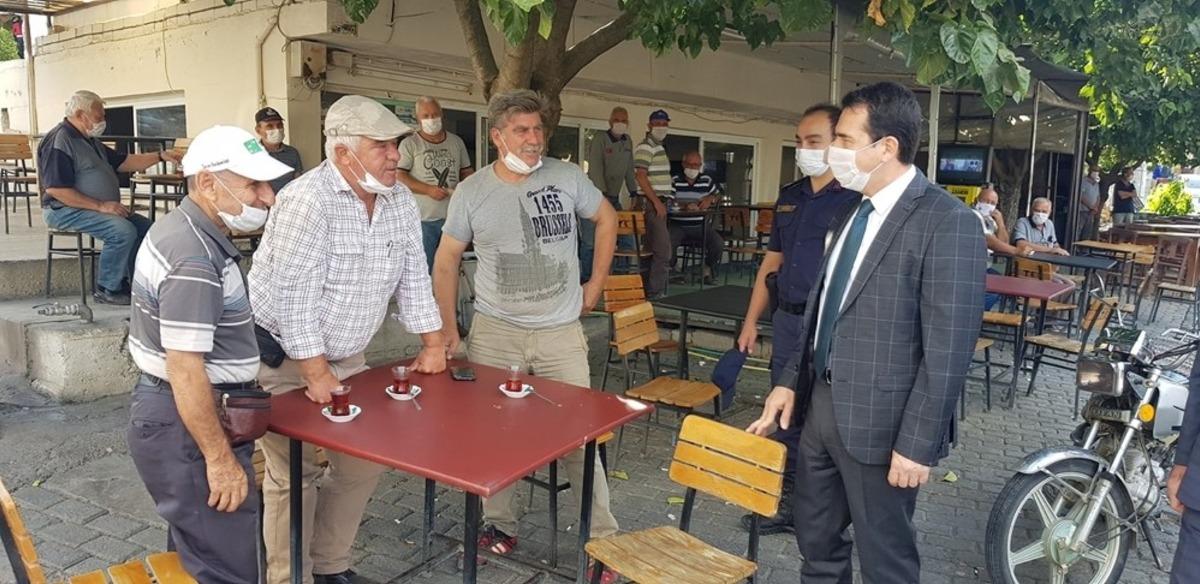 Germencik&rsquo;te Korona vir&uuml;s denetimi