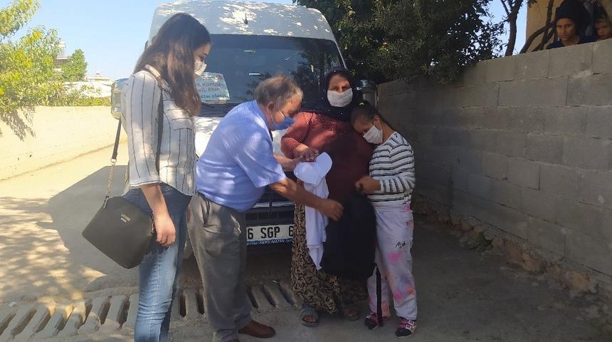 K&ouml;ydeki engelli &ccedil;ocuklar unutulmadı