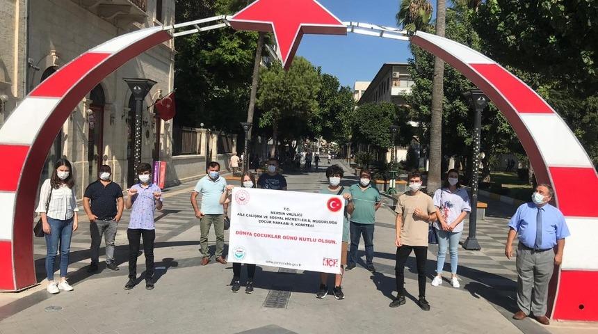 D&uuml;nya &Ccedil;ocuk G&uuml;n&uuml;&rsquo;nde sembolik kutlama