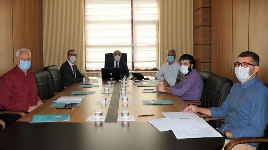 MŞ&Uuml; kalite komisyonu Rekt&ouml;r Prof. Dr. Fethi Ahmet Polat başkanlığında toplandı