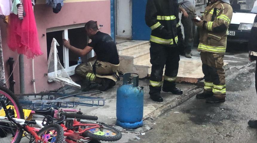 Bursa'da 5 katlı binada korkutan yangın