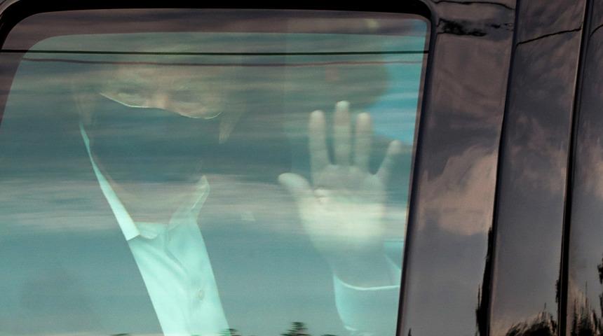 Son dakika! Trump, hastaneden taburcu olacağını a&ccedil;ıkladı