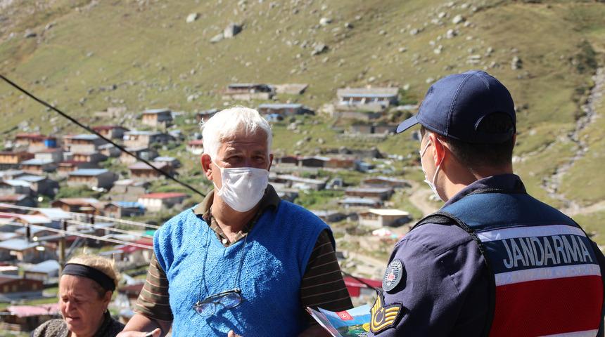 Rize'de yaylacılara 'yaşam malzemesi bırakmayın' uyarısı