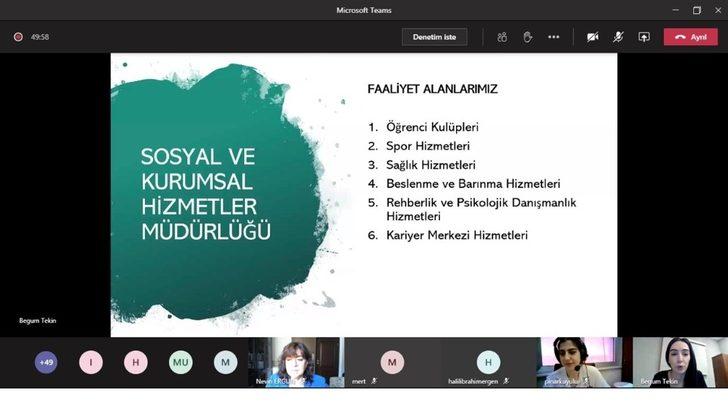 SANKO Üniversitesi öğrenci oryantasyon programı G3