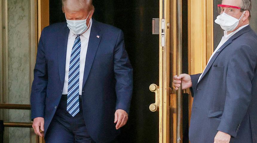 Trump, Beyaz Saray’a döndü: Korkmayın!