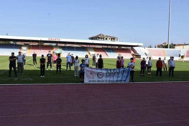 Isparta’da Amatör Spor Haftası başladı