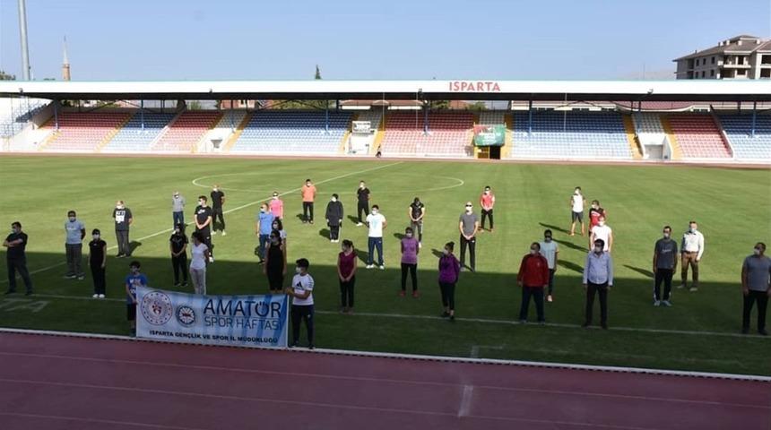 Isparta’da Amatör Spor Haftası başladı