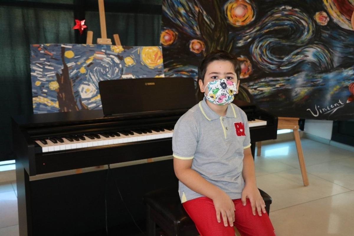Minik piyanist, Cumhurbaşkanıyla buluşacağı anı bekliyor