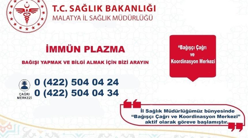 İmm&uuml;n plazma i&ccedil;in merkez oluşturuldu