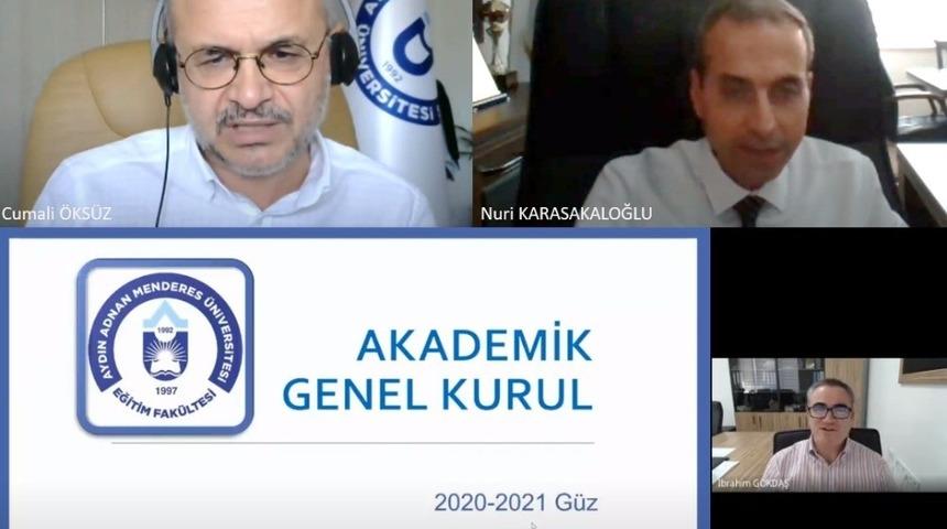 Eğitim Fak&uuml;ltesi akademik genel kurul toplantısı yapıldı