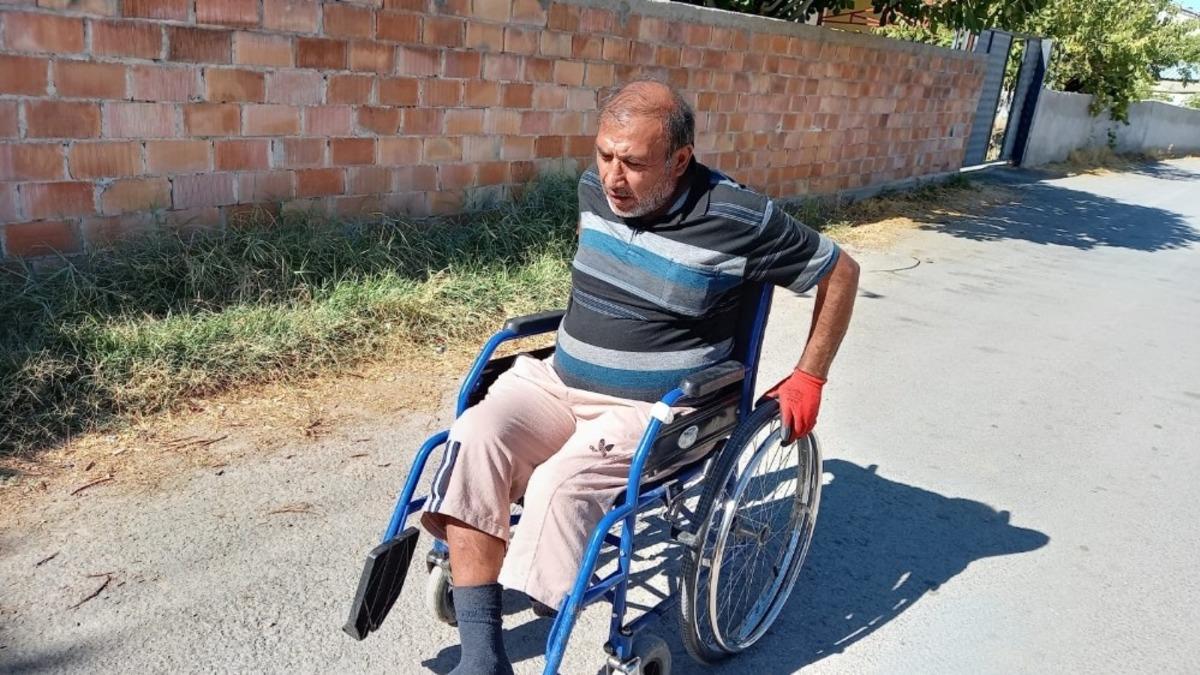 Tek hayali ak&uuml;l&uuml; engelli aracı