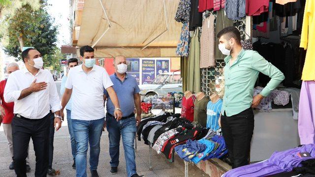 Başkan Yılmaz, ilçedeki esnaf ve vatandaşlarla bir araya geldi