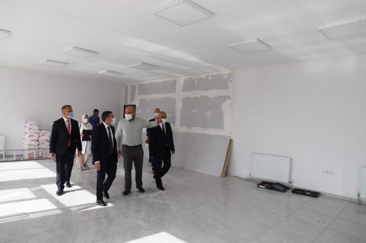 Trafik eğitim parkında inceleme yapıldı