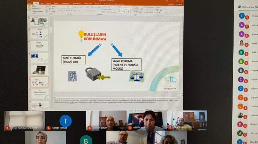 OM&Uuml; TTO&rsquo;dan Ordu &Uuml;niversitesi&rsquo;ne patent eğitimi