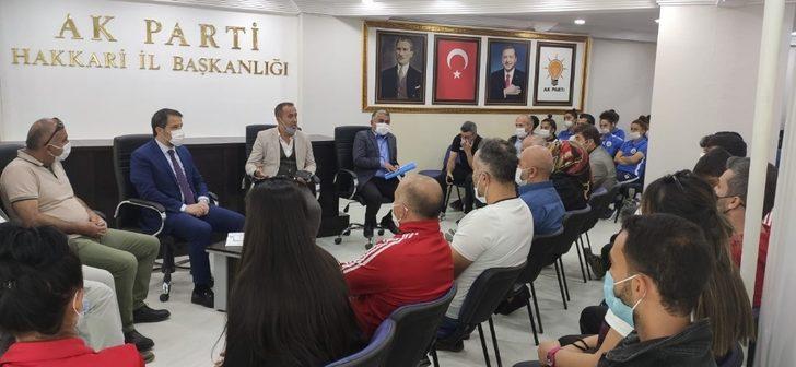 Spor camiasından Başkan Gür’e ziyaret G2