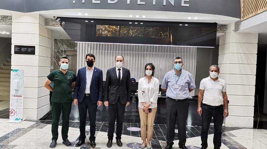 Mediline Hastanesi ile T&uuml;rkiye Sağlık İş&ccedil;ileri Sendikası arasında protokol