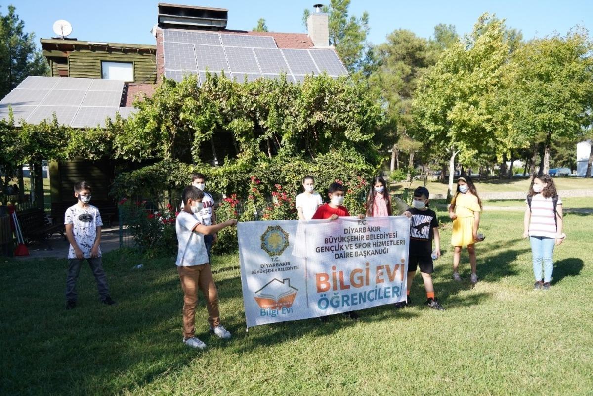 Diyarbakır&rsquo;da G&uuml;neş Evi, Bilgi Evi &ouml;ğrencilerini ağırladı