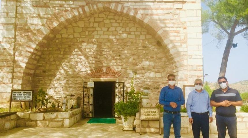 Yunus Emre T&uuml;rbesi&rsquo;nde peyzaj d&uuml;zenlemesi başlıyor