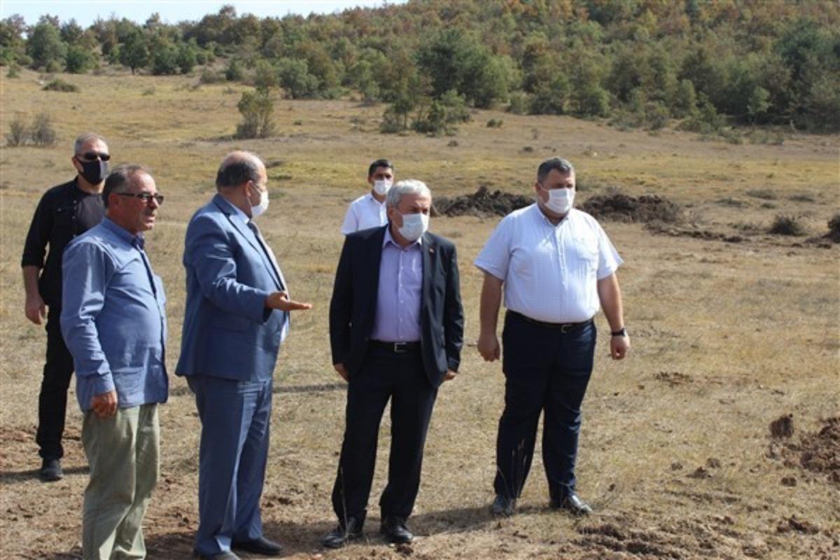 Kaymakam &Uuml;nal, k&ouml;ylerde incelemelerde bulundu