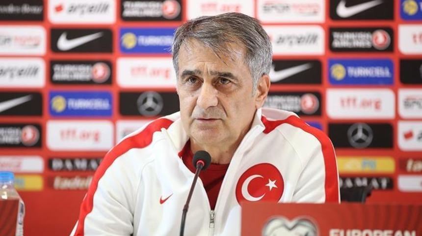 Şenol Güneş: Almanya maçı bizim için test maçı olacak