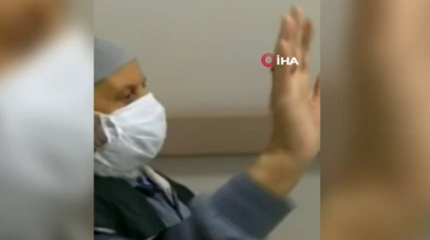 Sivas'ta 87 yaşındaki yaşlı adam koronavir&uuml;s&uuml; yendi