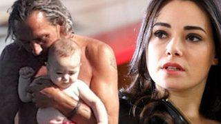 Özgü Namal eşi Serdar Oral'ın cenazesine katılamadı! Çelenk dikkat çekti