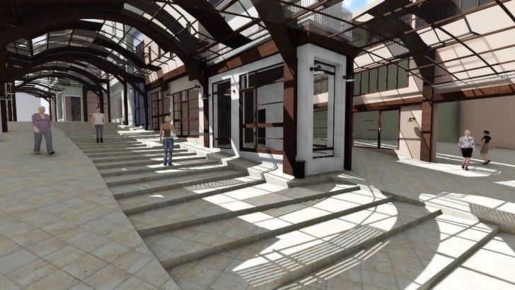 800 yıllık tarihi çarşıya Büyükşehir eli değiyor G3