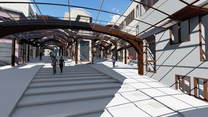 800 yıllık tarihi çarşıya Büyükşehir eli değiyor G5