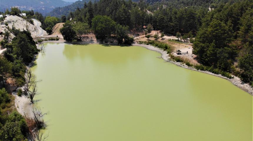 Denizli'nin saklı cenneti Kusuru Gölü hayran bırakıyor
